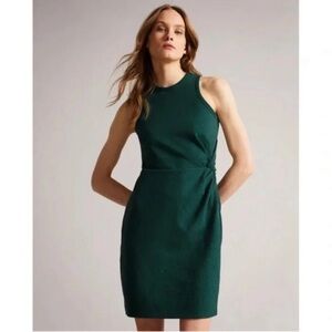Ted Baker Knot Front Jersey Dress - Size 5